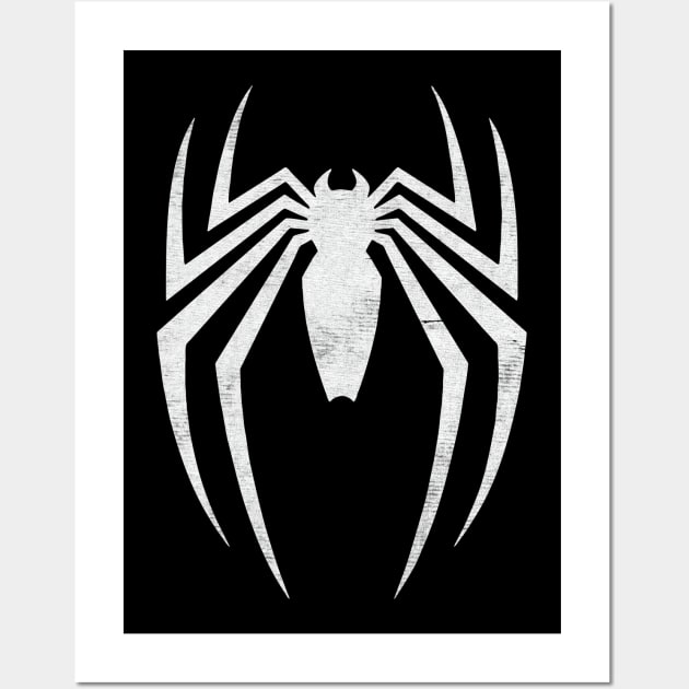 white spider Wall Art by TapABCD